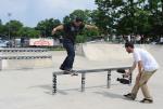 Front Board Kickflip Out at adidas Skate Copa Chicago