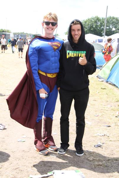Roskilde Music Festival 2014 Superman and Jimmy
