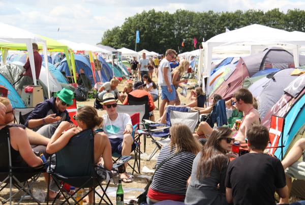 Roskilde Music Festival 2014 Tent City