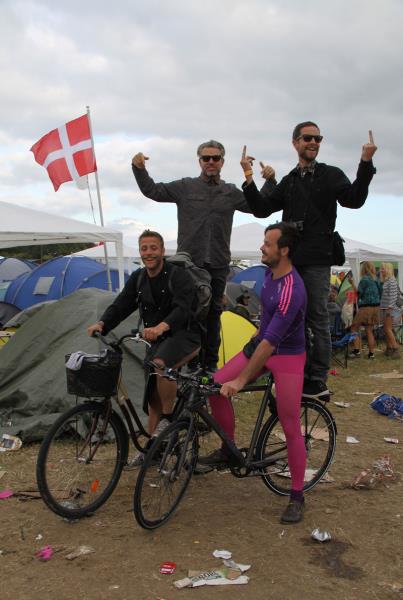 Roskilde Music Festival 2014 Clements Gay Bikers