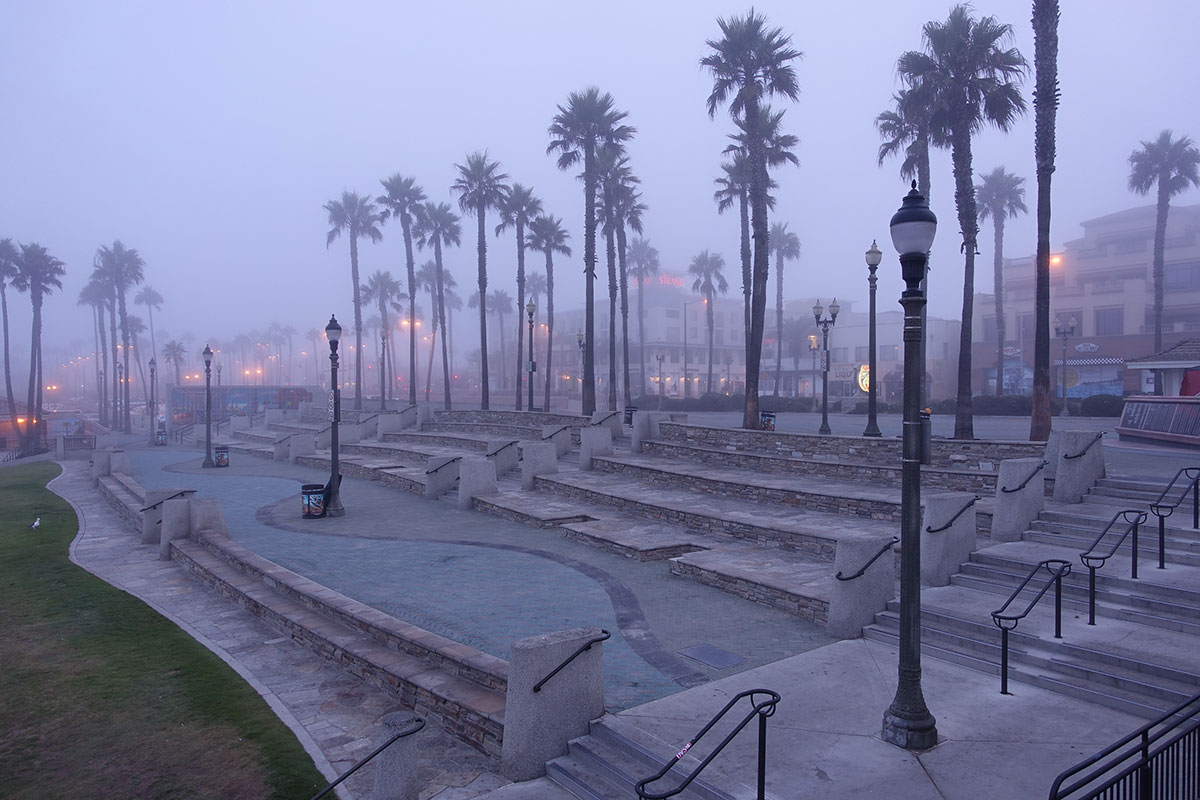 Early Morning at Huntington Beach