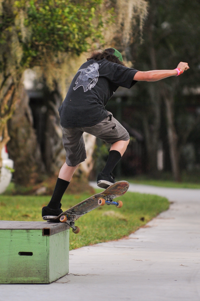 Alejandro Burnell Krooked Grind in the Dream Driveway