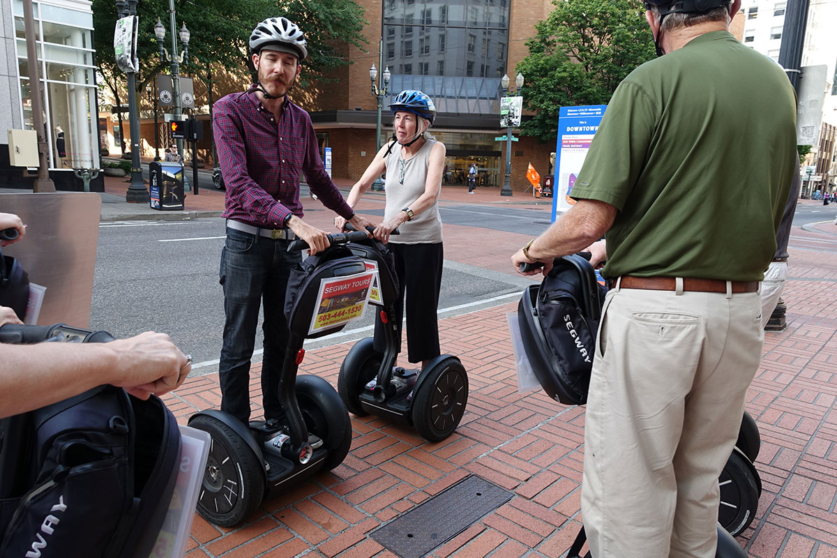 Segways at Dew Tour Portland