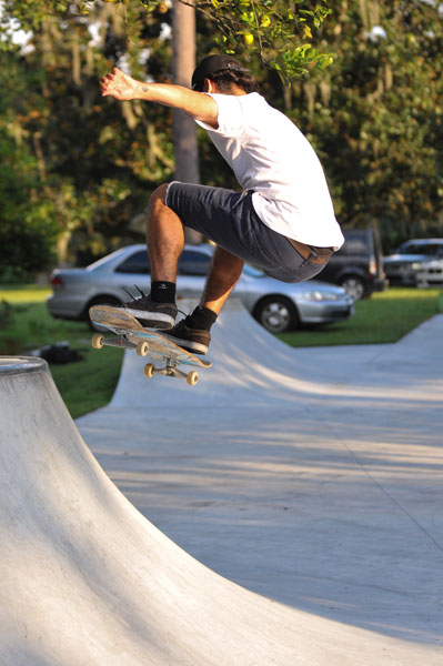 Jorge Angel Frontside Ollie in the Dream Driveway