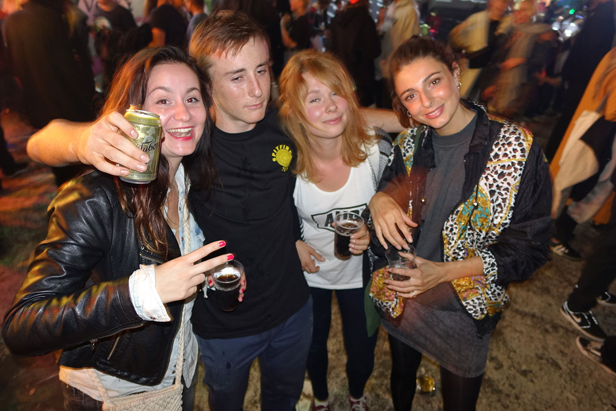 Chris Russell and Ladies at Copenhagen Bowl