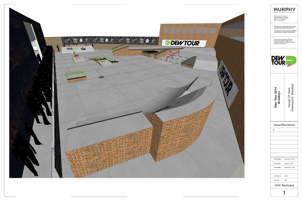 Dew Tour Brooklyn 2014 Street Course 1 of 4