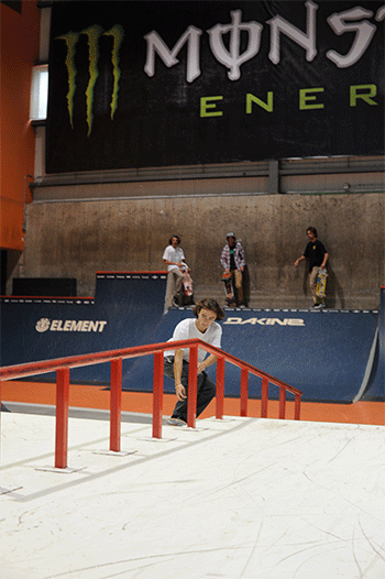 Jackson Davis Front Feeble Backside 180 at Am Getting Paid