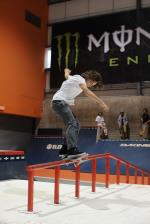 Jackson Davis Front Feeble Backside 180 at Am Getting Paid