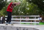 Mike V in the Pipeline at Dew Tour Brooklyn