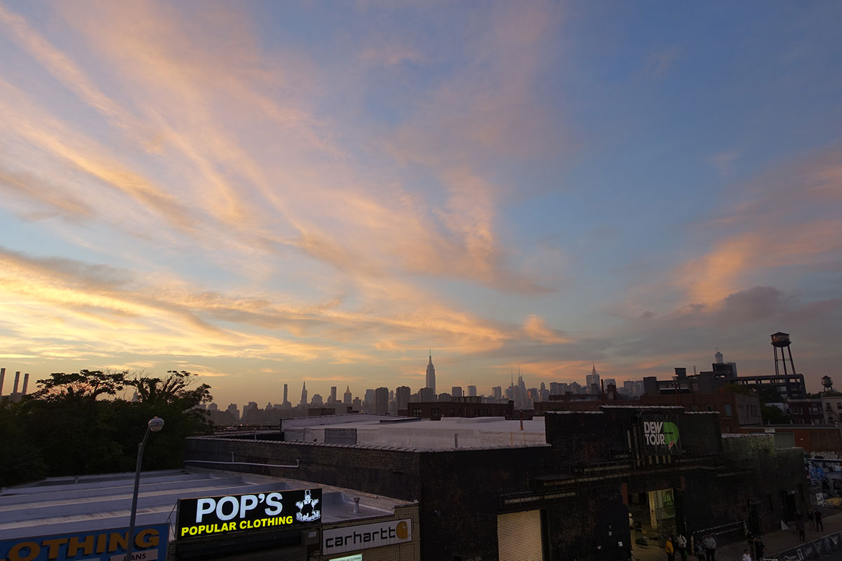 Rooftop Brooklyn Bar View at Dew Tour