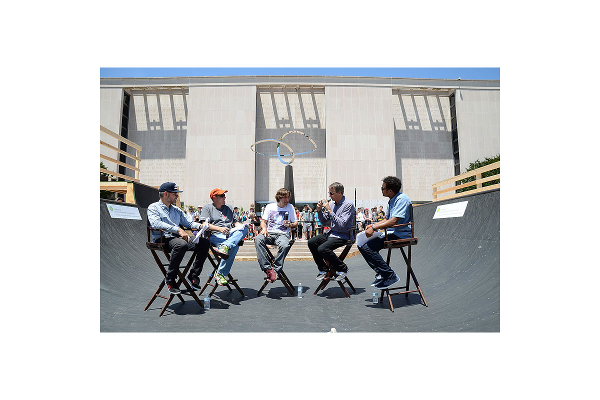 Skateboarding in the Smithsonian