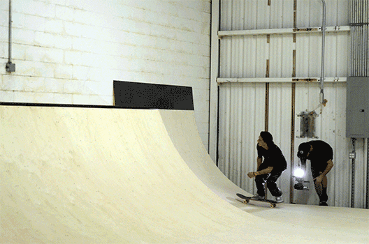 The First Mini Ramp Session at The Boardr Jereme Knibbs Off the Wall
