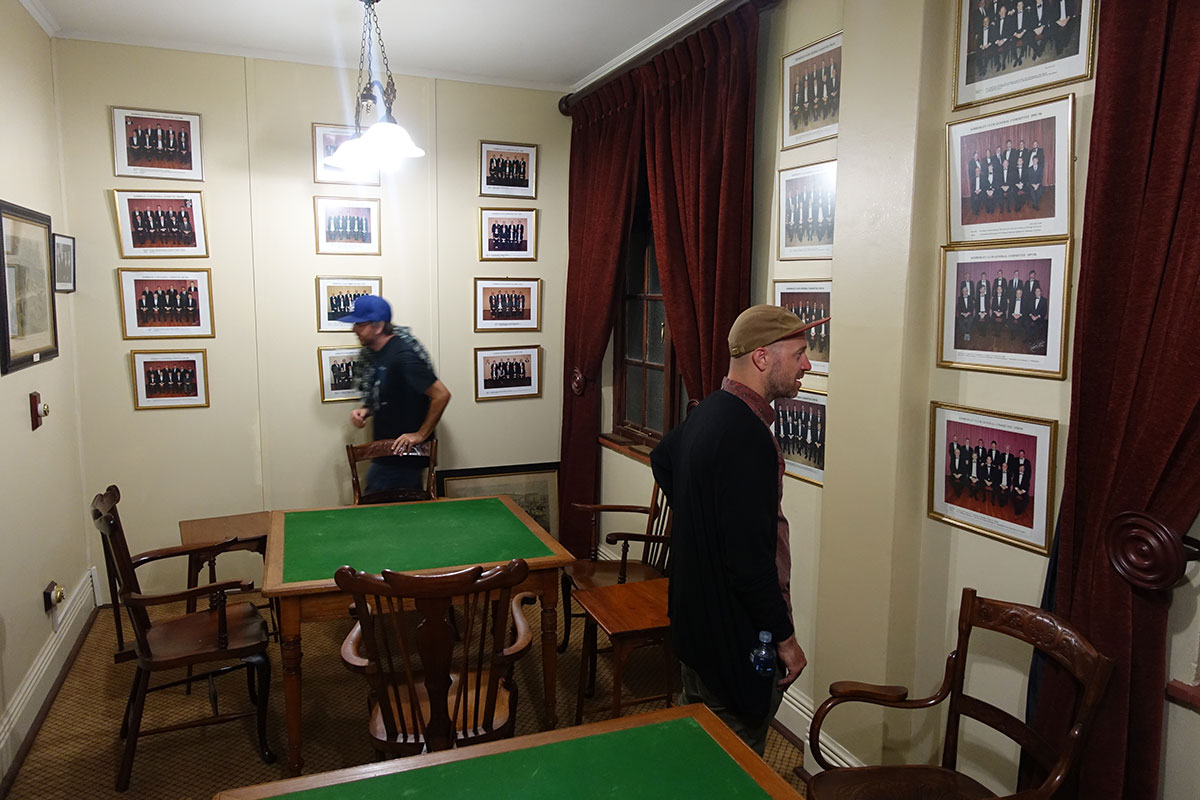 The Kimberley Club Gambling Room at Kimberley Diamond Cup 2014