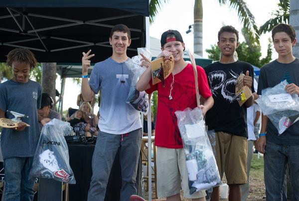 13 to 15 Street Winners at Grind for Life Bradenton