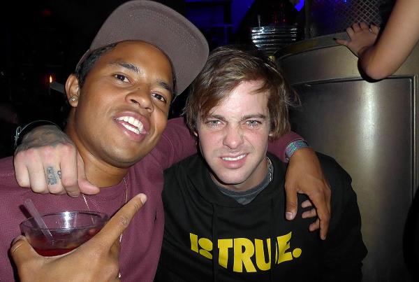 Felipe and Sheckler at the Plan B Premiere