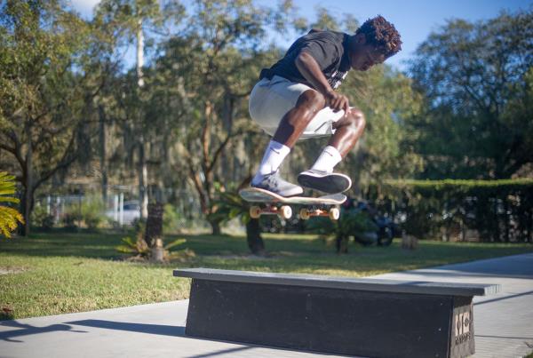 Zion Switch Ollie at the Dream Driveway
