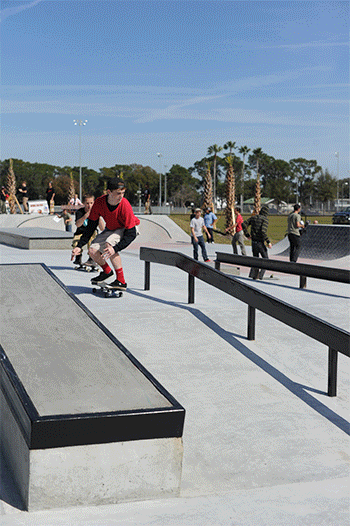 Learning to Boardslide on a Skateboard