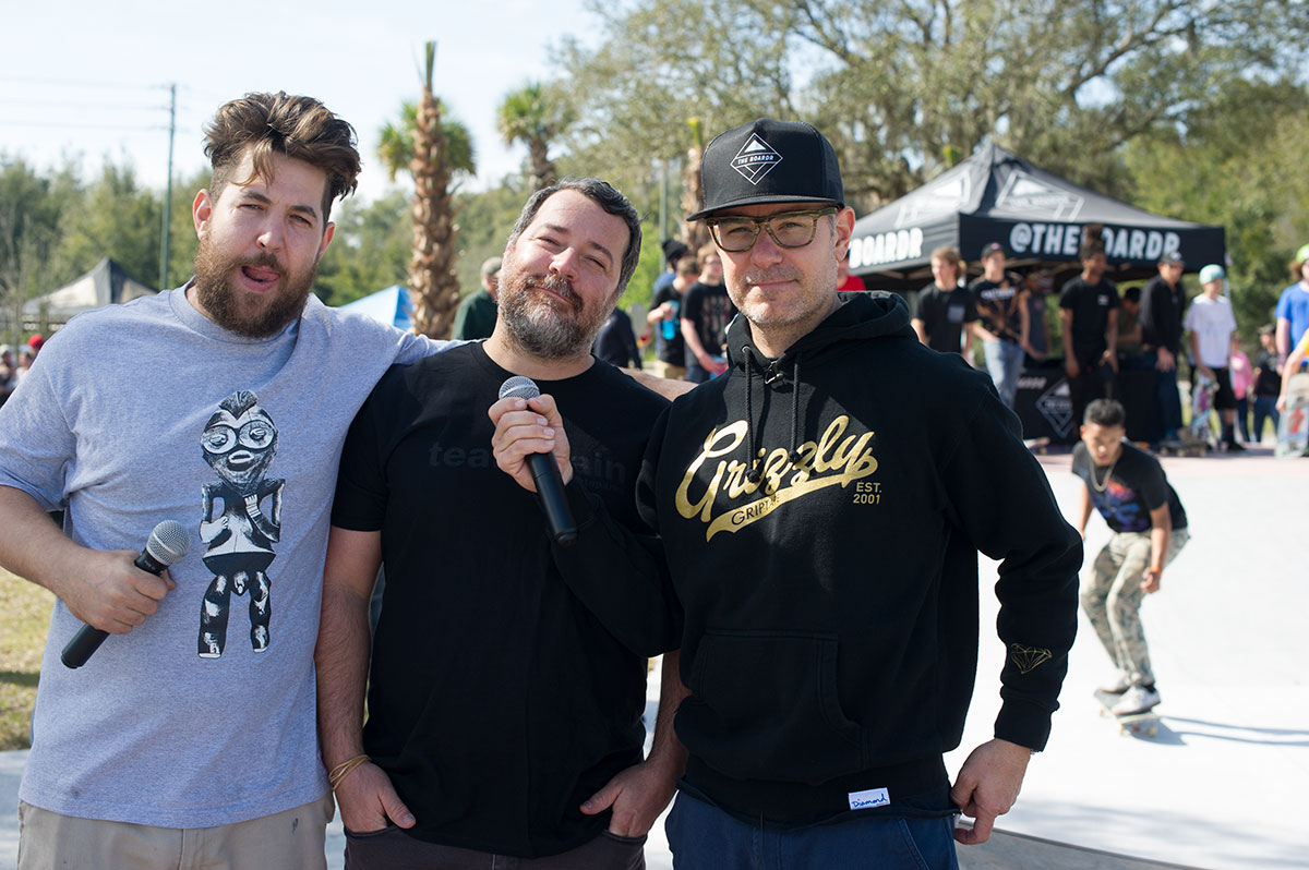 Body, Tito, and Clements at Zephyrhills Skatepark