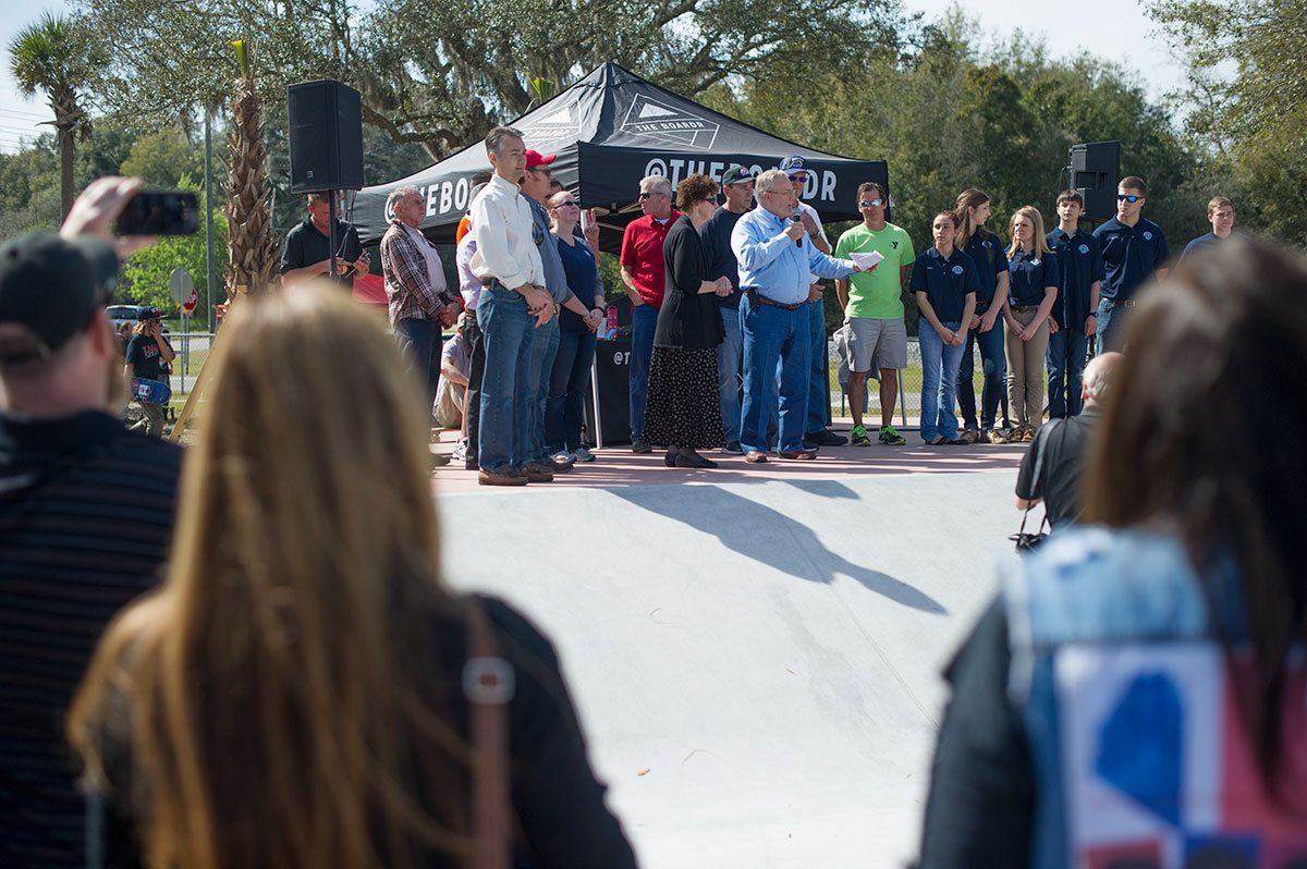 City Staff at Zephyrhills Skatepark