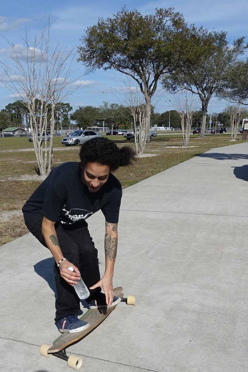 Manny Rolls Home at Zephyrhills Skatepark