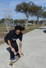 Manny Rolls Home at Zephyrhills Skatepark