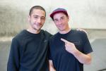 Youness and James Craig at The Berrics