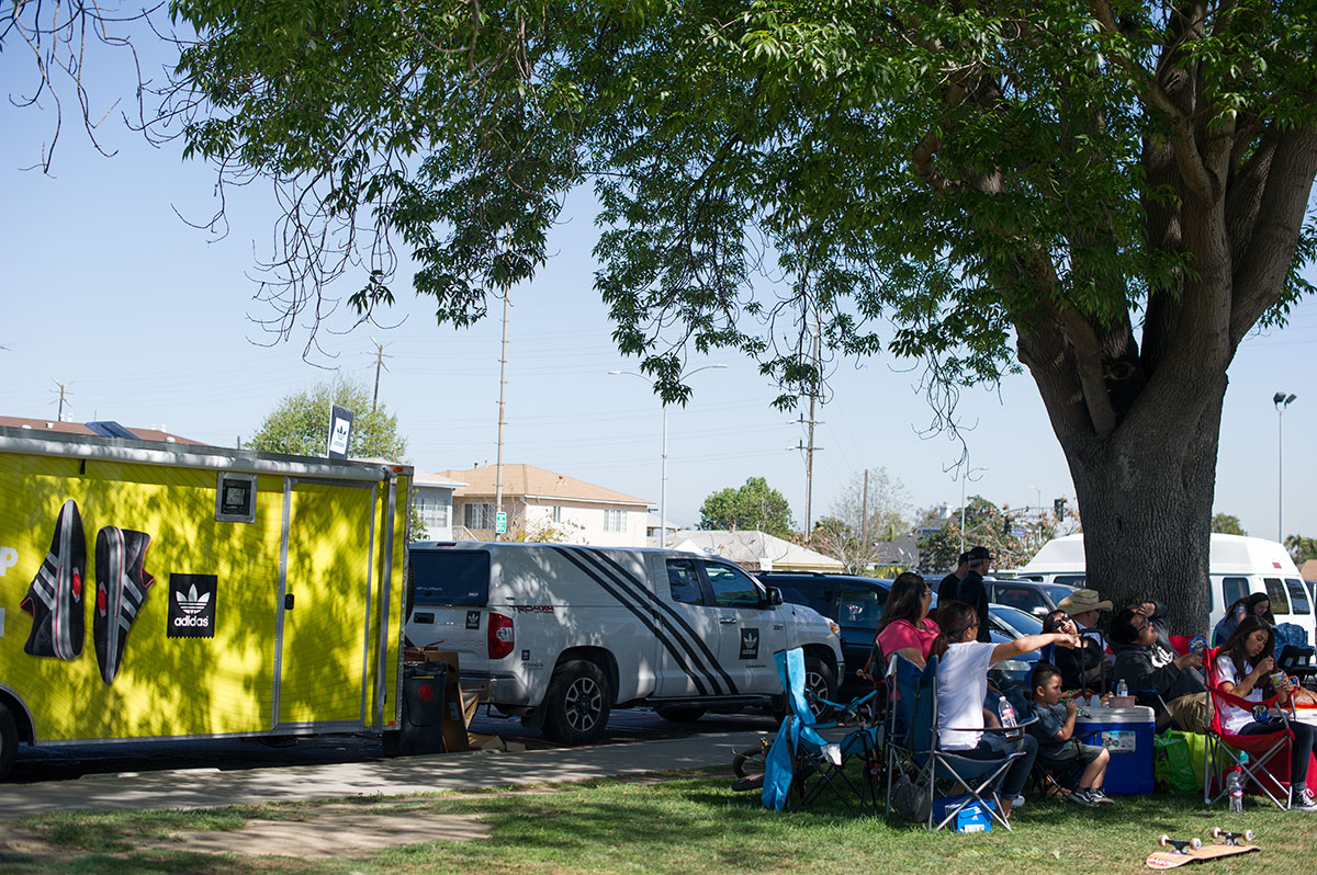 Family Camp Outs at adidas Skate Copa LA