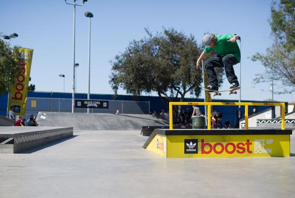 Jeff Late Flips at adidas Skate Copa LA