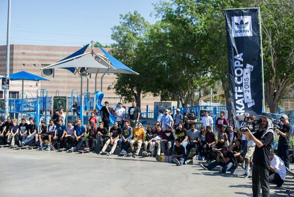 The Crowd at adidas Skate Copa LA