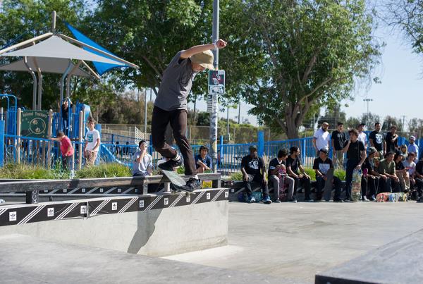 Julluis Back Lip at adidas Skate Copa LA