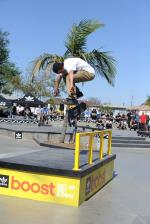 Chris Nollie Back Heel at adidas Skate Copa LA