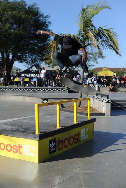 Tre Switch Flip at adidas Skate Copa LA