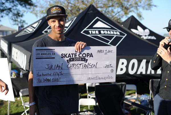 Julian&#39;s Too Good at adidas Skate Copa LA