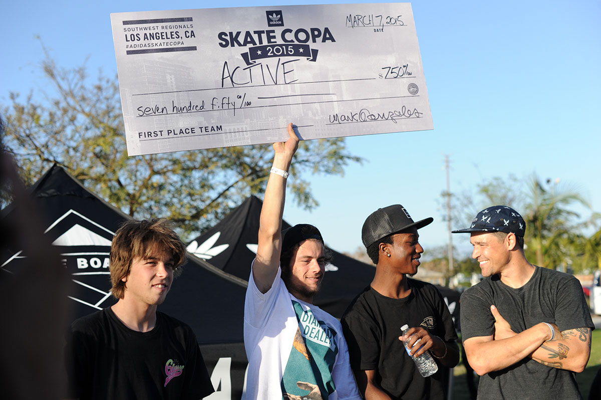 Active Wins at adidas Skate Copa LA 2015