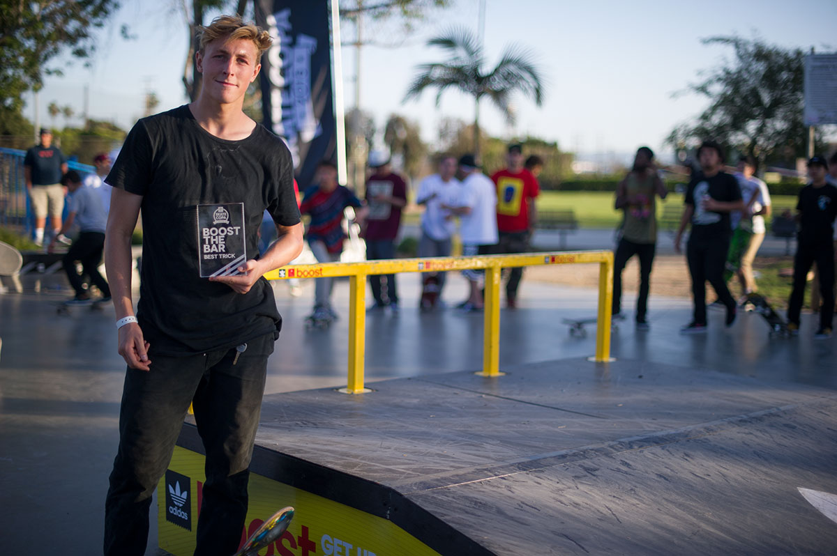 Boost the Bar Winner at adidas Skate Copa LA 2015
