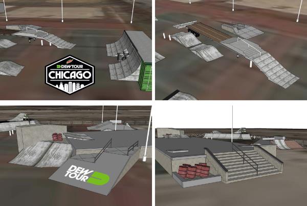 Dew Tour Portland Strret and Streetstyle Course 1