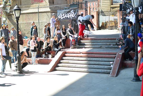 Yoshi Backside Flips at The Boardr Am NYC 2015