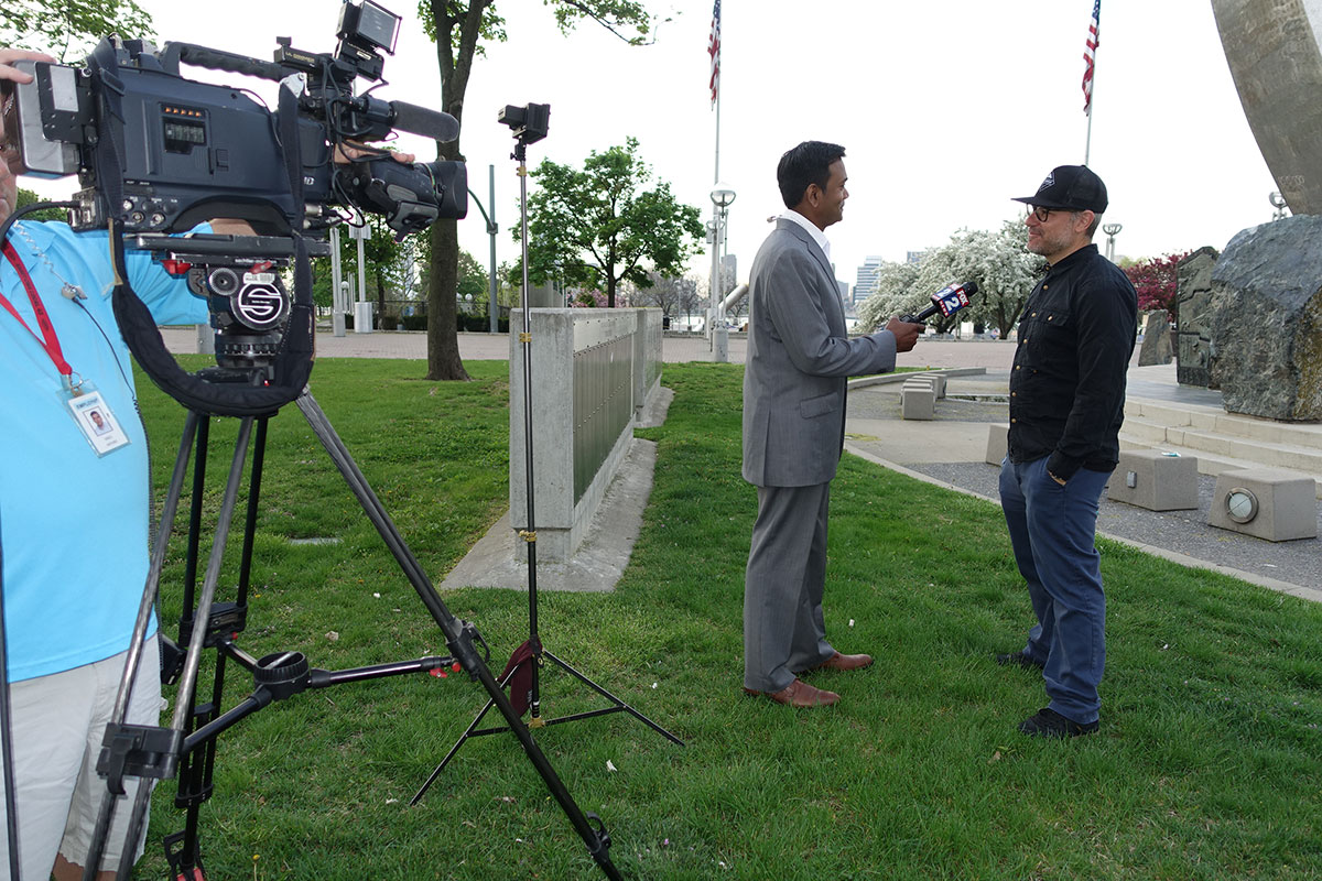 News Guy at Red Bull Hart Lines Detroit 2015