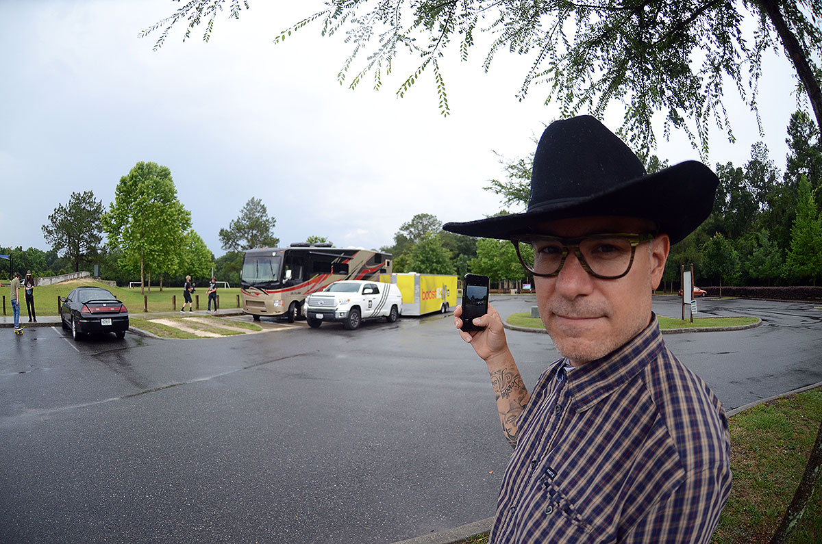 Cowboy at the Gainesville Store Grand Opening