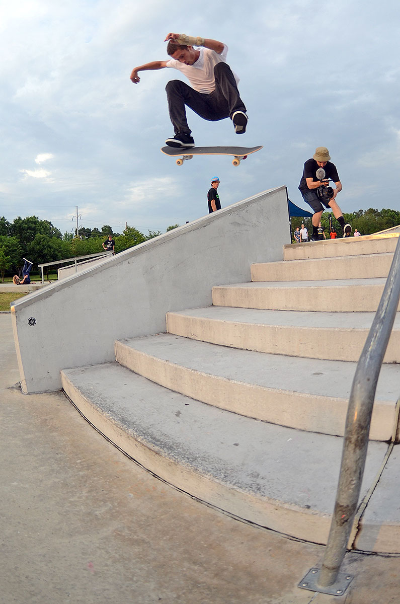 Carl Feliciano FS Flip at the Gainesville Store Grand Opening