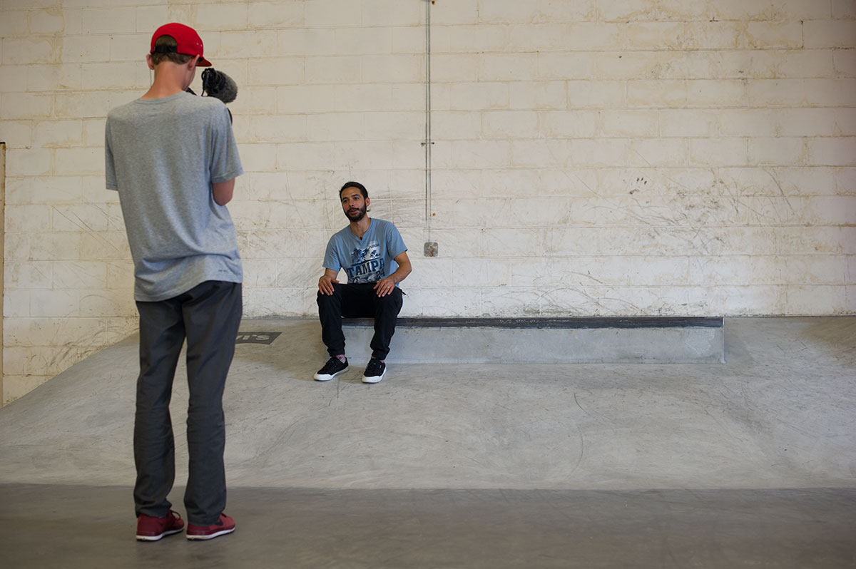 Porpe Hosts Levi's and Hellaclips DIY Tampa Skateboarding Spot Delivery
