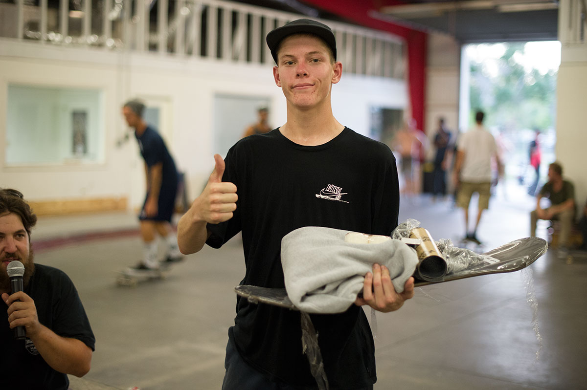 Jake at Levi's Bank to Ledge Skateboarding Spot