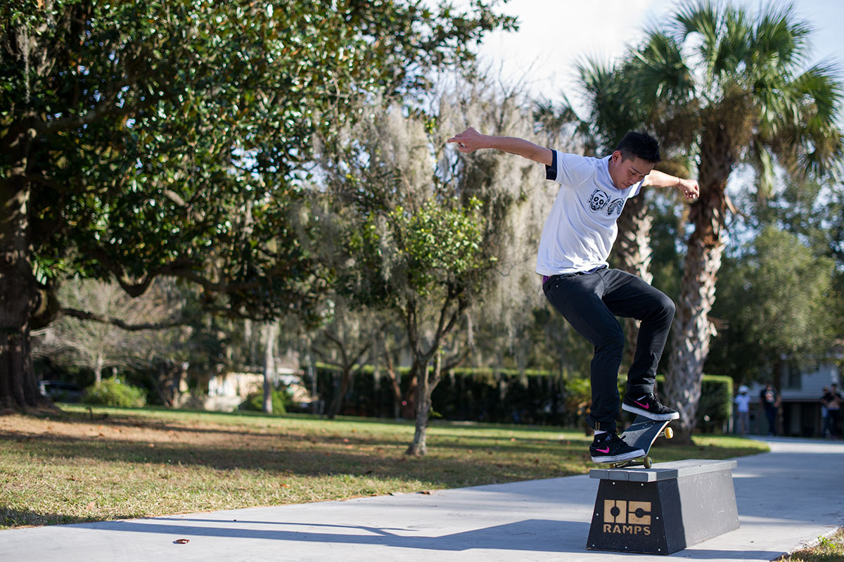 Nollie Frontside Nosegrind