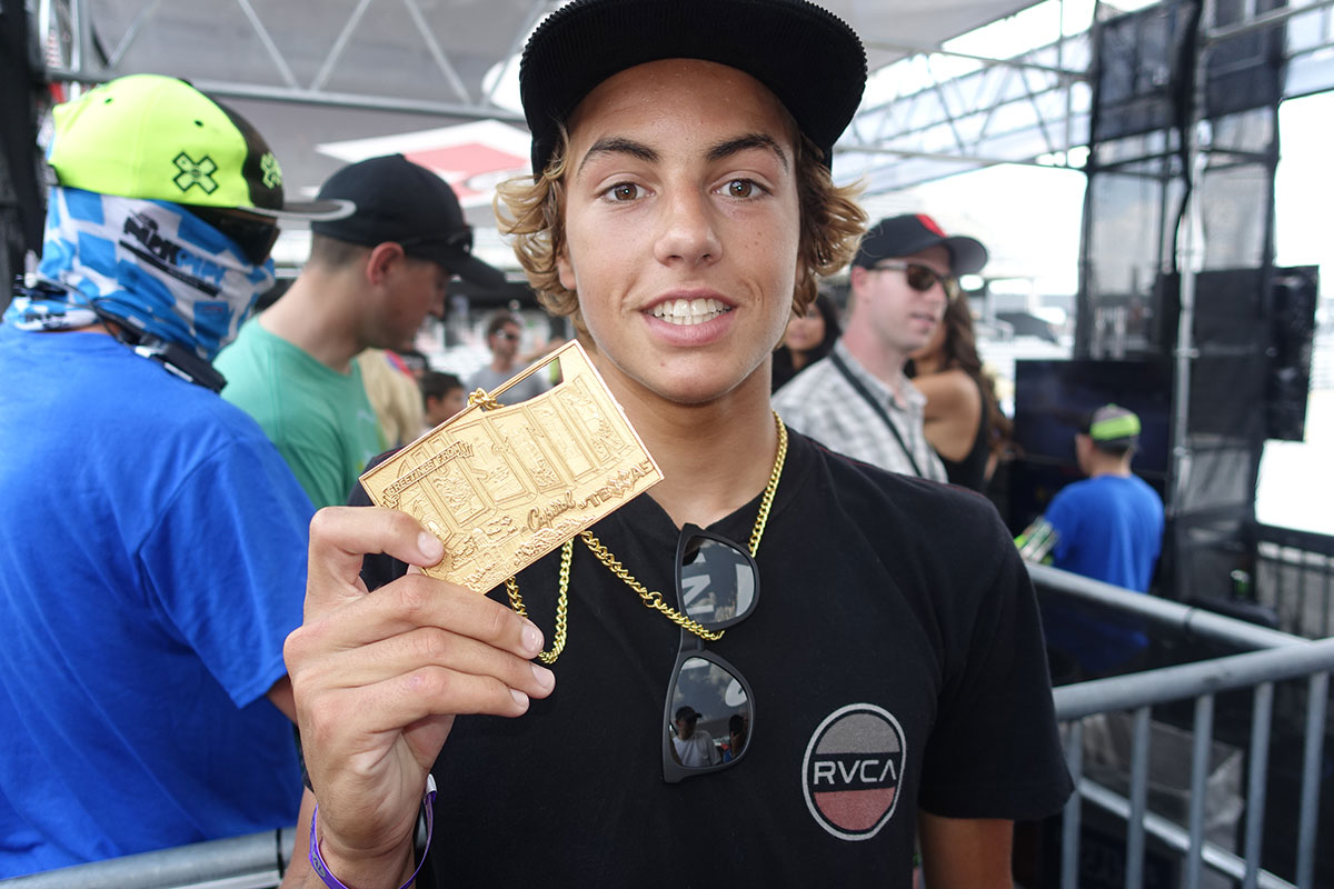 Curren Wins Park at X Games 2015