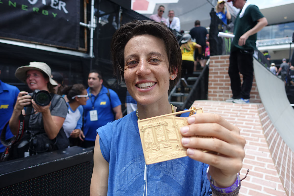 Alexis Wins Gold at X Games 2015