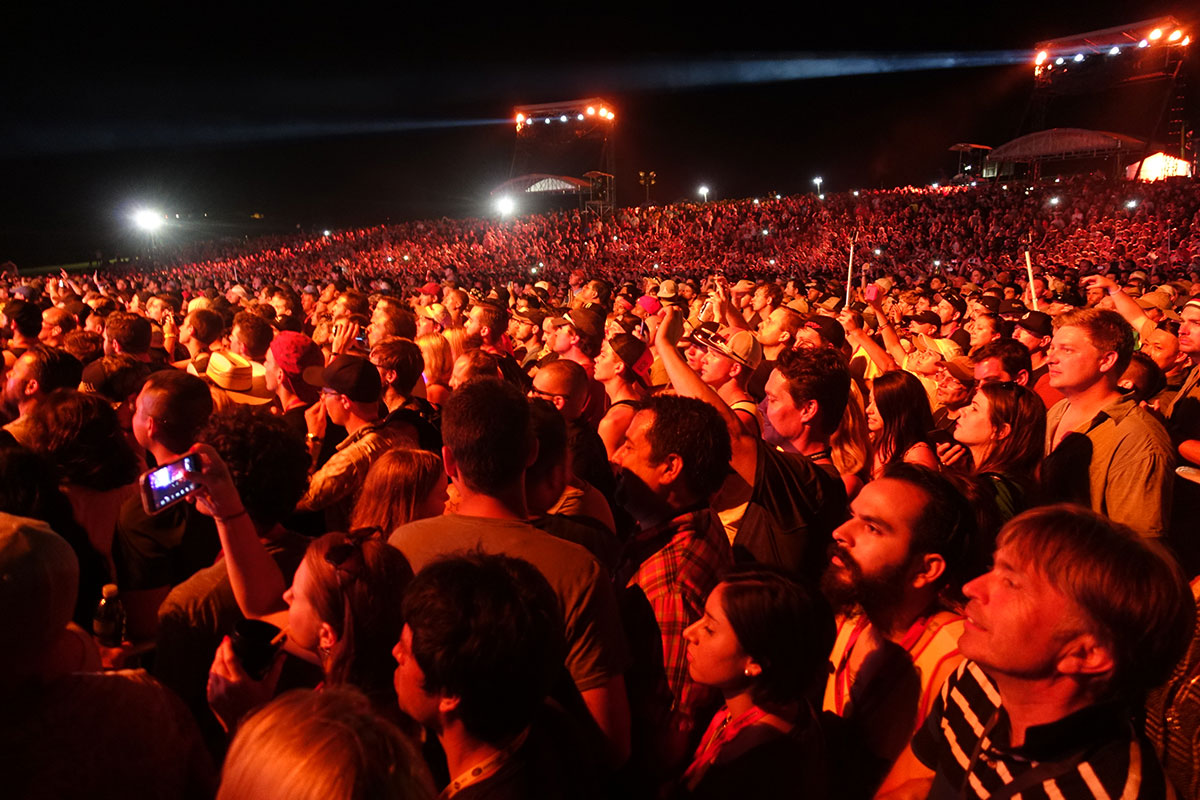 Metallica Crowd at X Games 2015