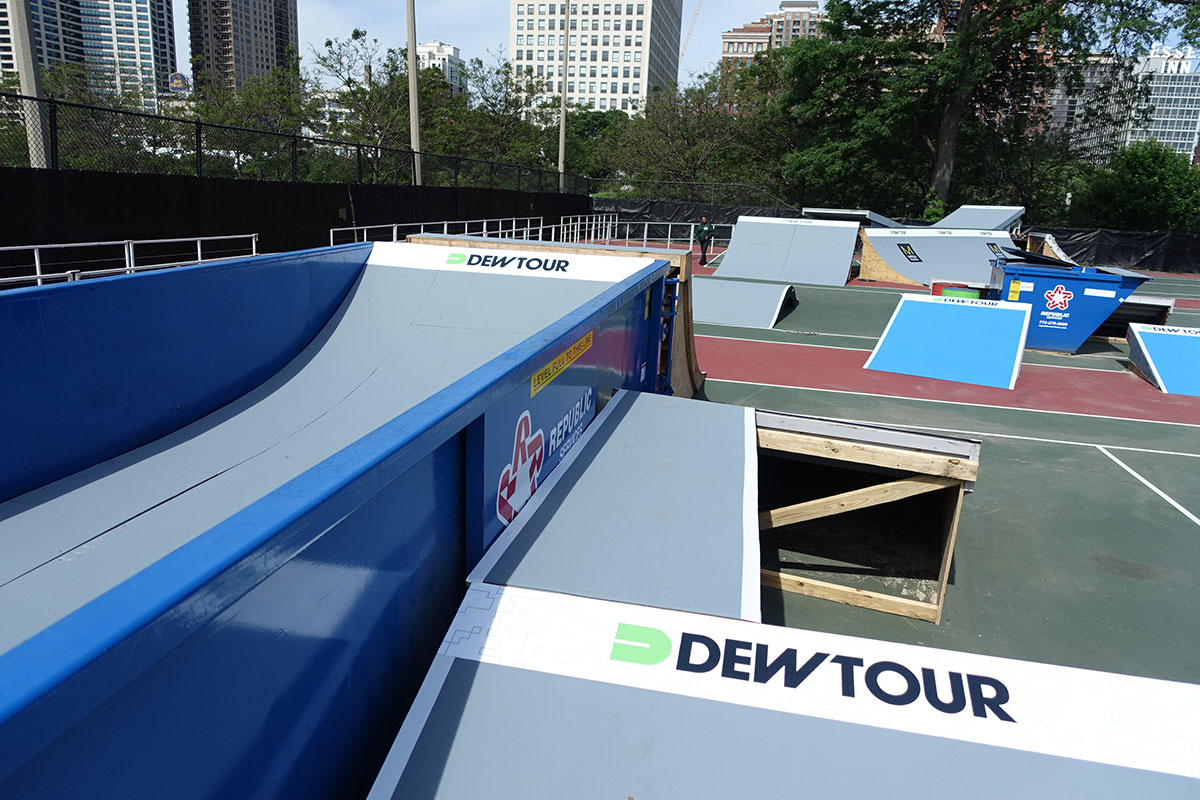 Streetstyle Course at Dew Tour Chicago
