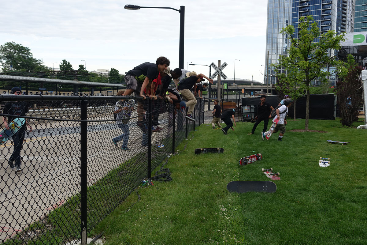 Fence Jumpers at Dew Tour Chicago