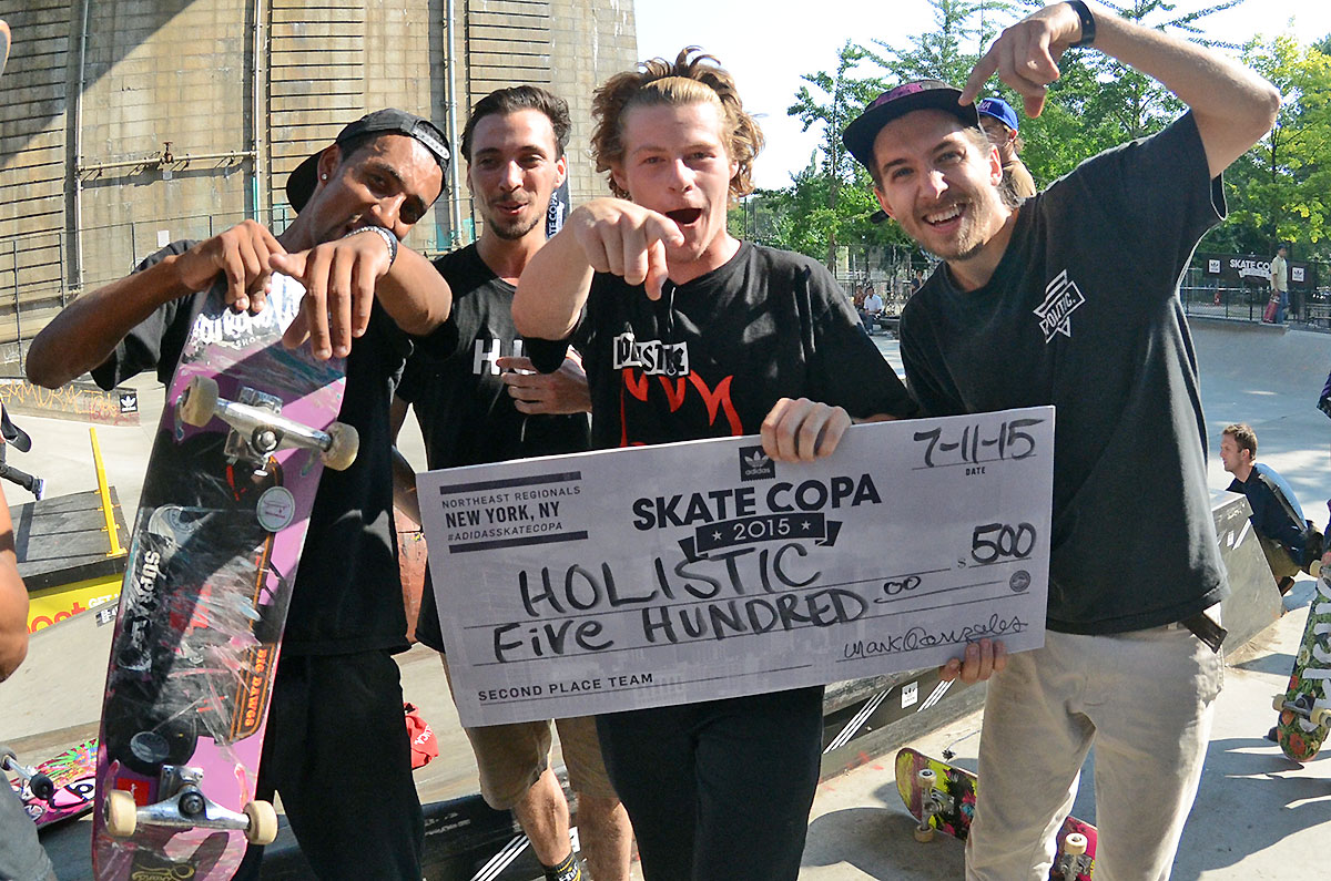 Hollistic at adidas Skate Copa NYC