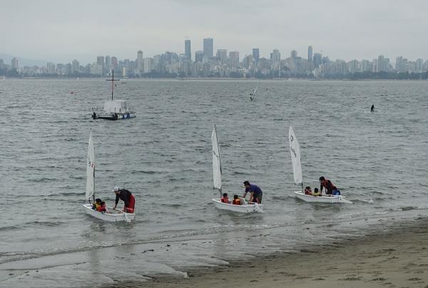 Sailing School at Van Doren Invitational at Vancouver